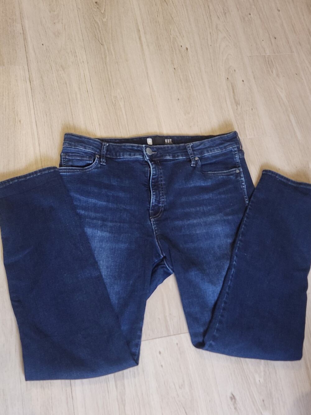 KUT from the Kloth Diana Skinny Jeans Women's 16 Dark Wash Stretch Denim